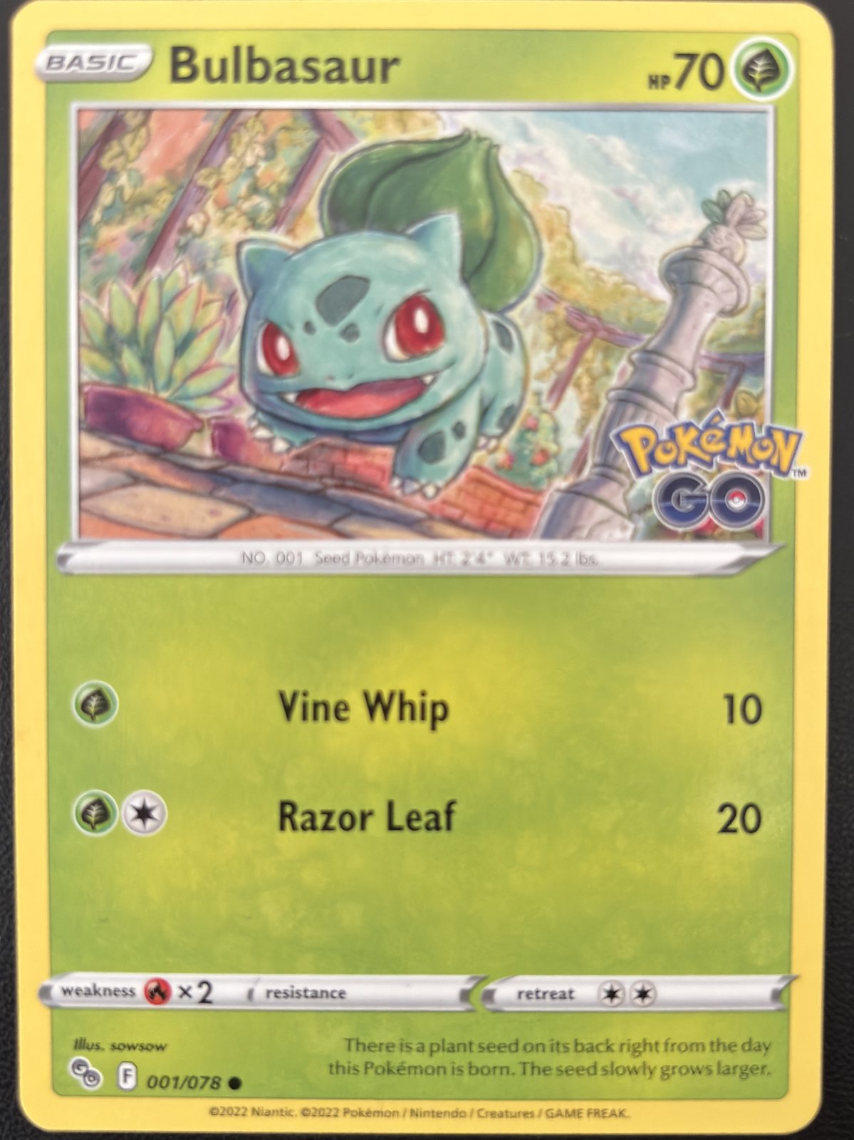 Bulbasaur 001/078