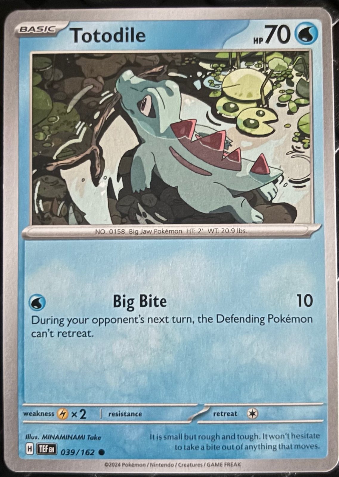 Totodile 039/162