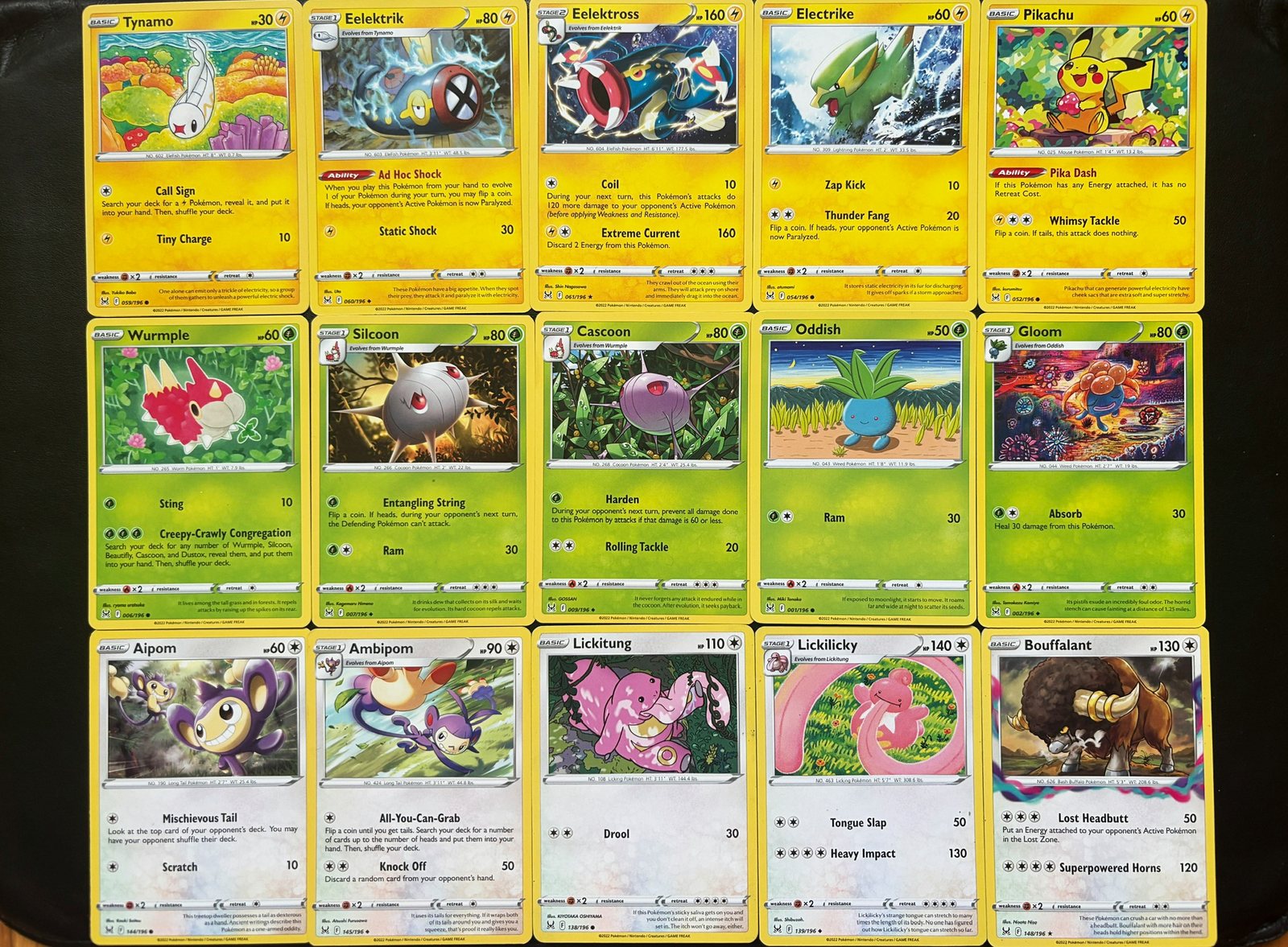 Evolution set - Lost Origin